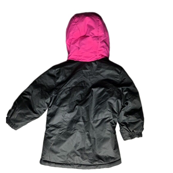 Zeroxposur 3-in-1 WINTER Snow JACKET Ski GIRLS Sz 4-5 XS Black Pink NEW W/ TAGS - Picture 7 of 13